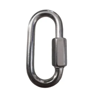 Moschettone acciaio INOX con apertura a vite M 6 15344 Betaalbaar